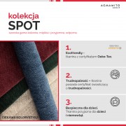 Tkanina Spot 12 ciemnoszary melanż