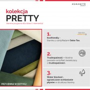 Tkanina Pretty 19 butelkowa zieleń