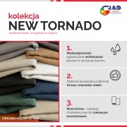 Tkanina New Tornado 0084 grafitowy