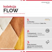 Tkanina Flow 02 ciemny beż